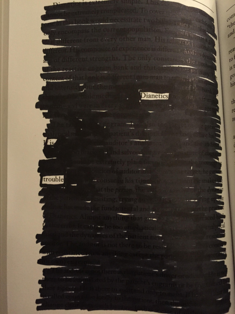 Blackout Poetry